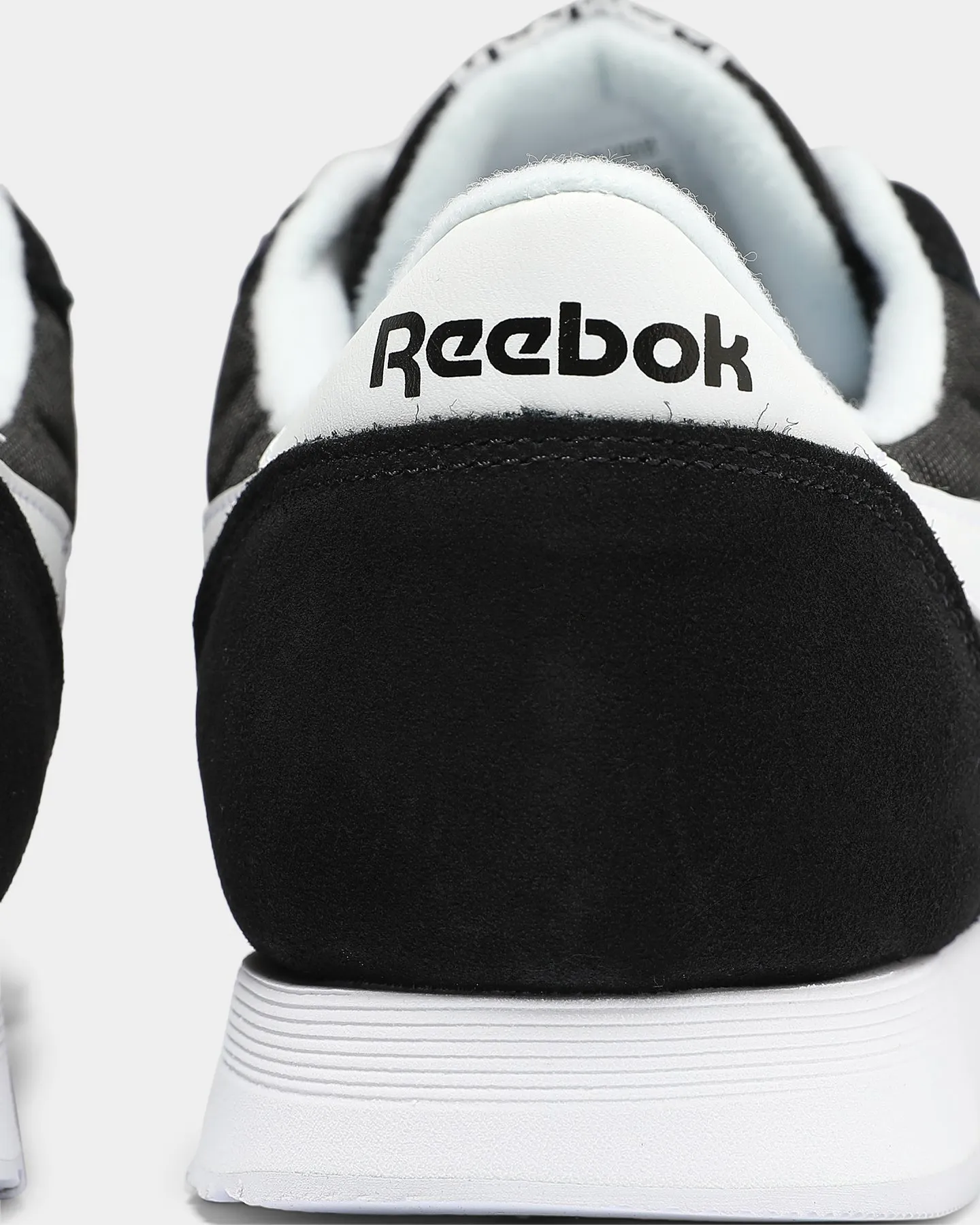 Reebok CL Nylon Black/Black/White