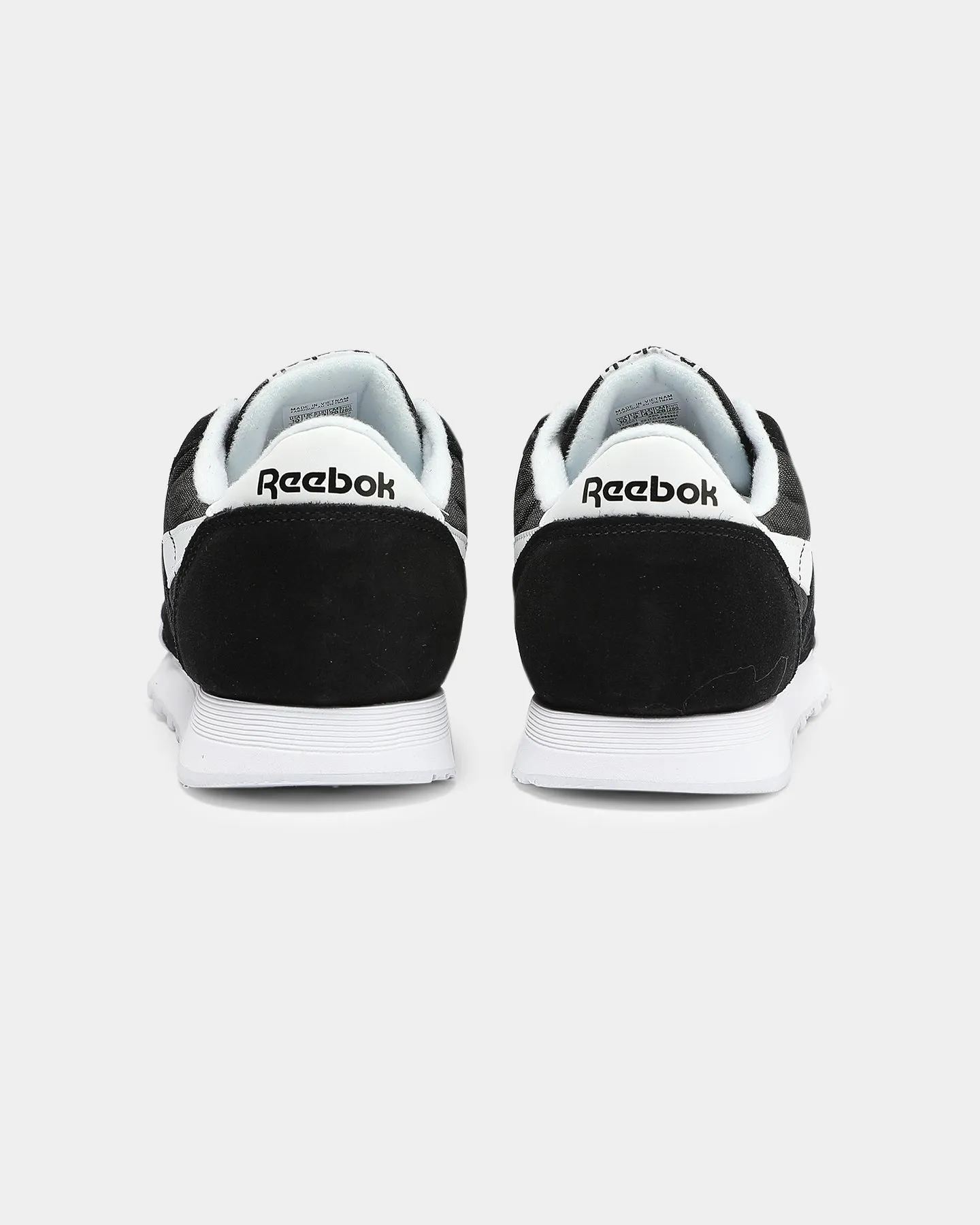 Reebok CL Nylon Black/Black/White
