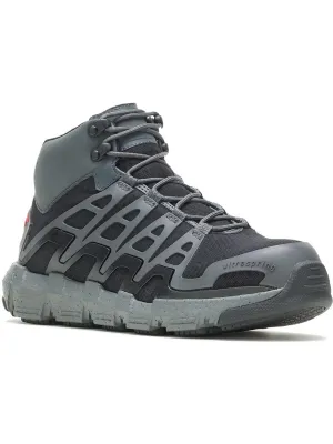 Rev Durashocks Mens Slip Resistant Lace-Up Work & Safety Boots