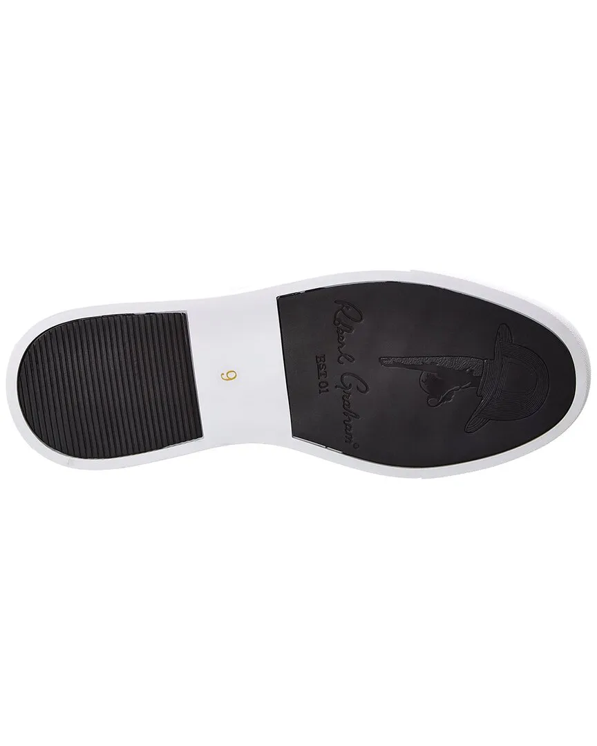 Robert Graham Casino Leather Slip-On Sneaker