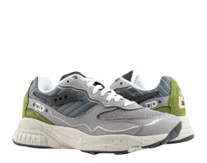 Saucony Originals 3D Grid Hurricane Premium Grey/Green Men's Shoes S70670-1