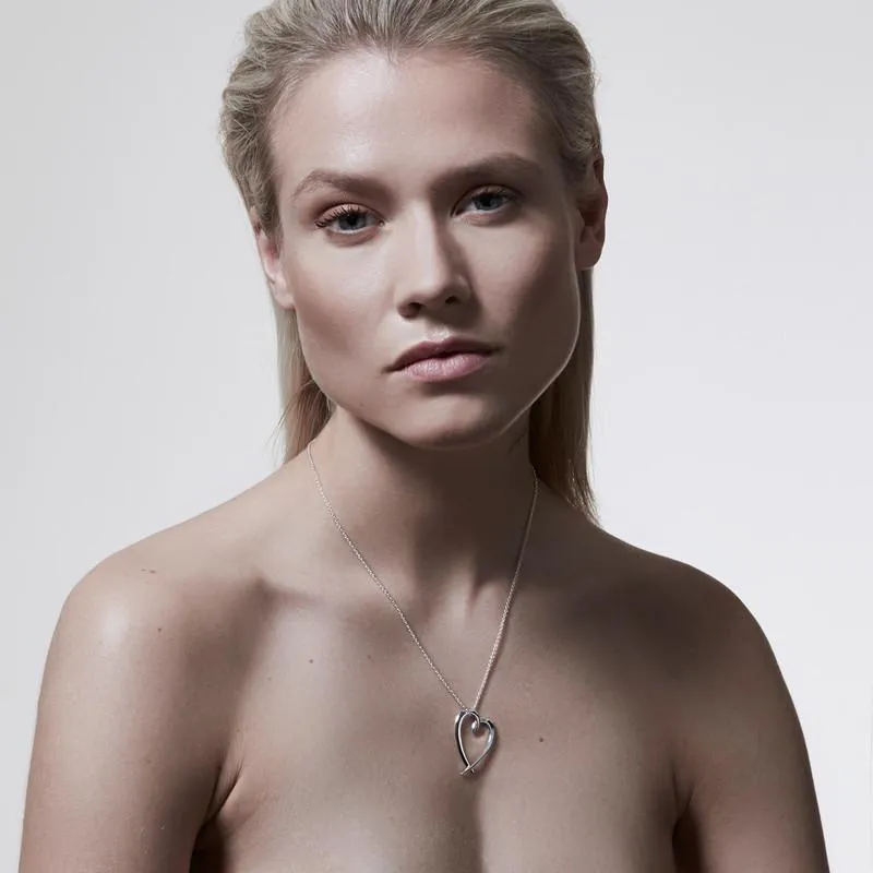 Shaun Leane Signature Sterling Silver Heart Necklace