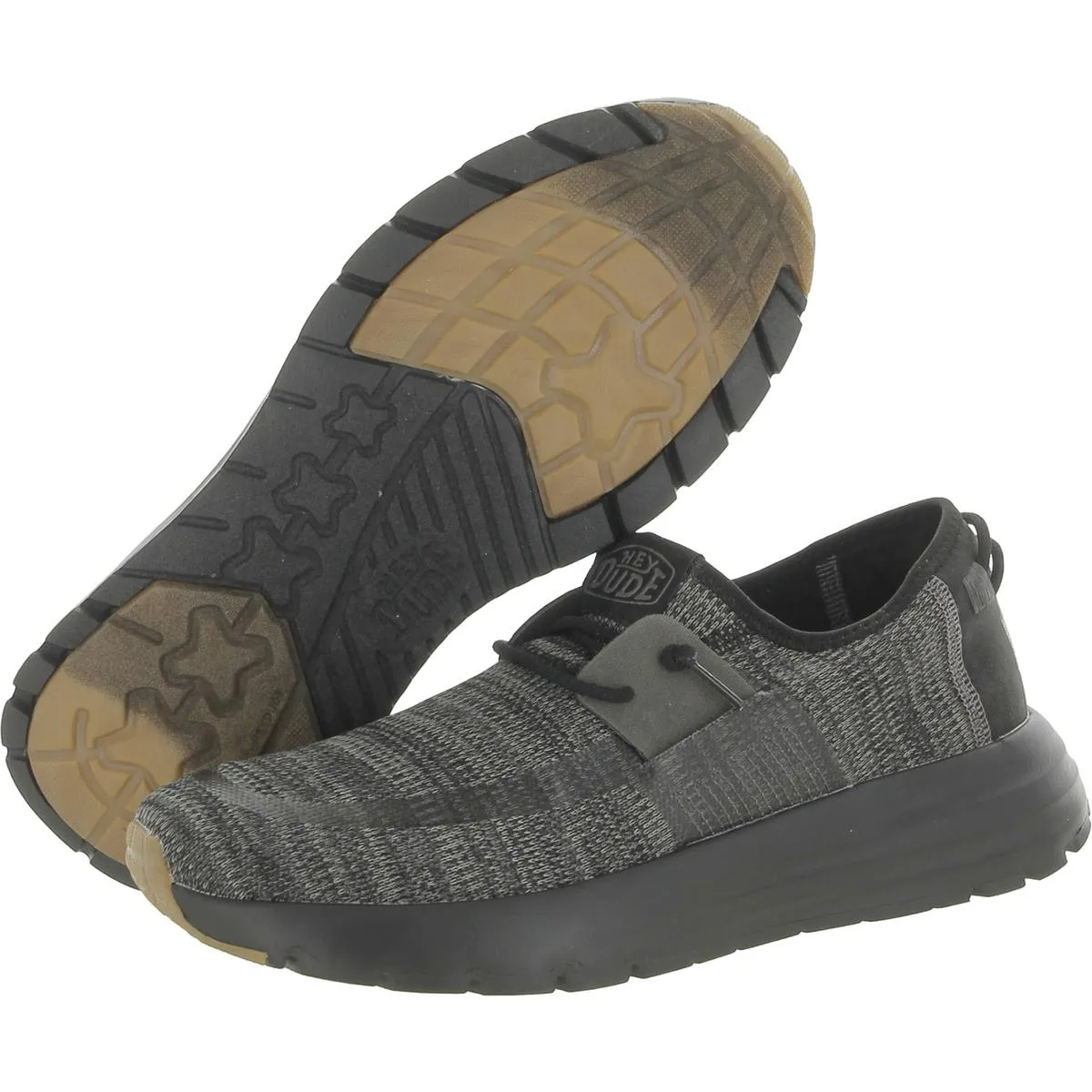 Sirocco Mens Knit Slip-On Casual and Fashion Sneakers