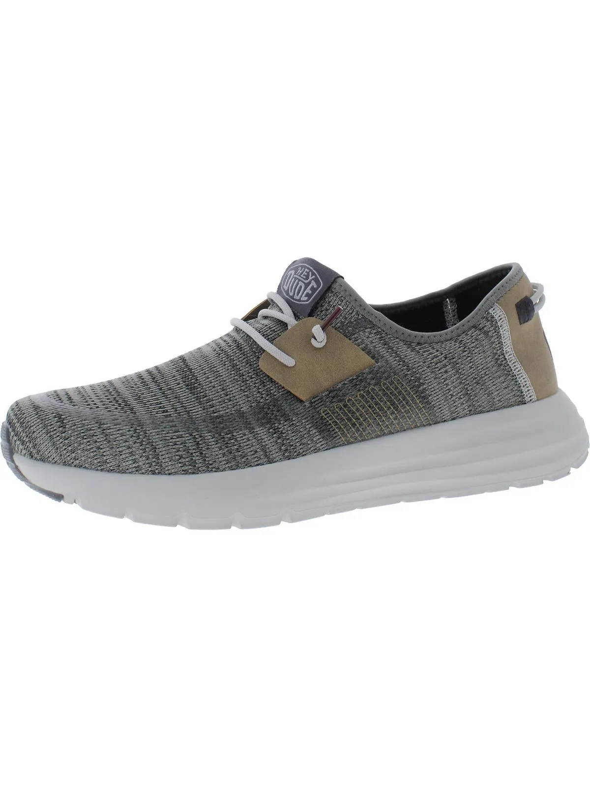 Sirocco Mens Knit Slip-On Casual and Fashion Sneakers