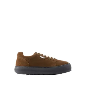 Sneakers Dreamy - Leather - Chocolate
