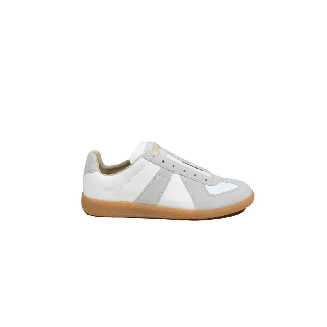 Sneakers Replica In Nappa Bianca