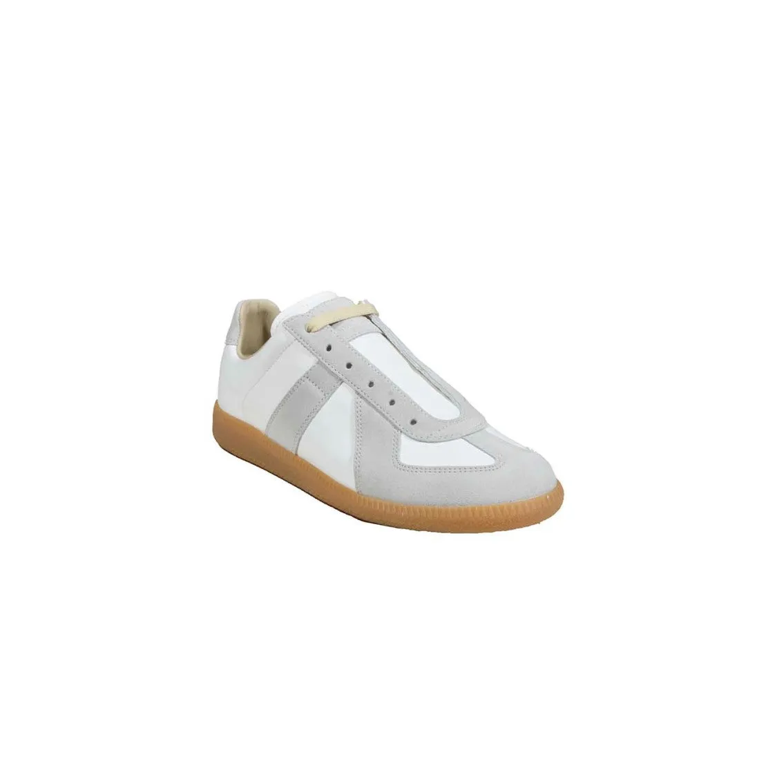 Sneakers Replica In Nappa Bianca