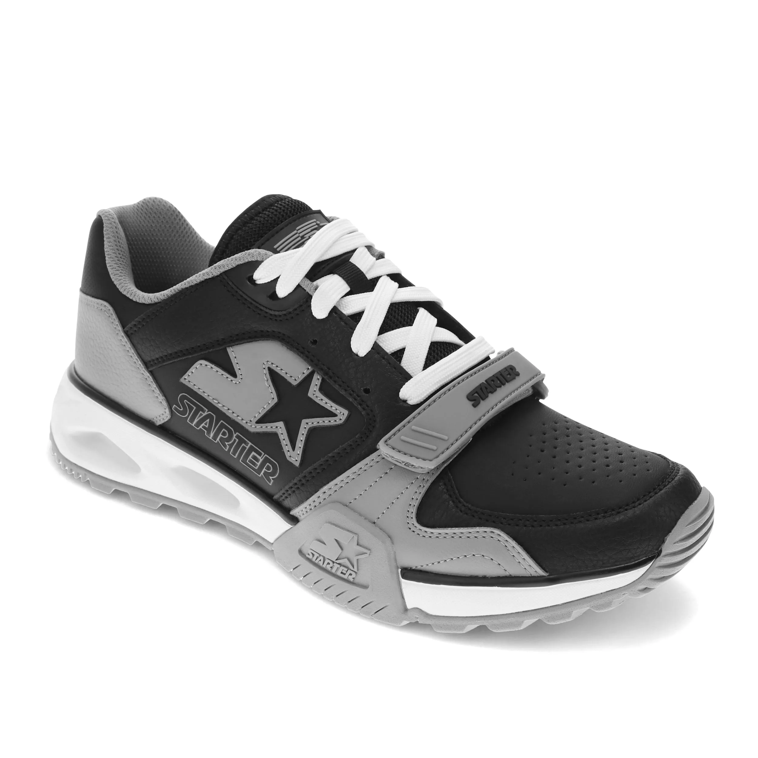 Starter Mens Team Trainer 92 Low Vegan Synthetic Leather Casual Lowtop Sneaker Shoe