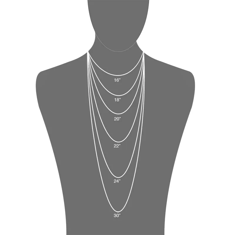 Sterling Silver 17 Inch Snake Link Chain