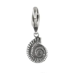 Sterling Silver Ammonite Charm