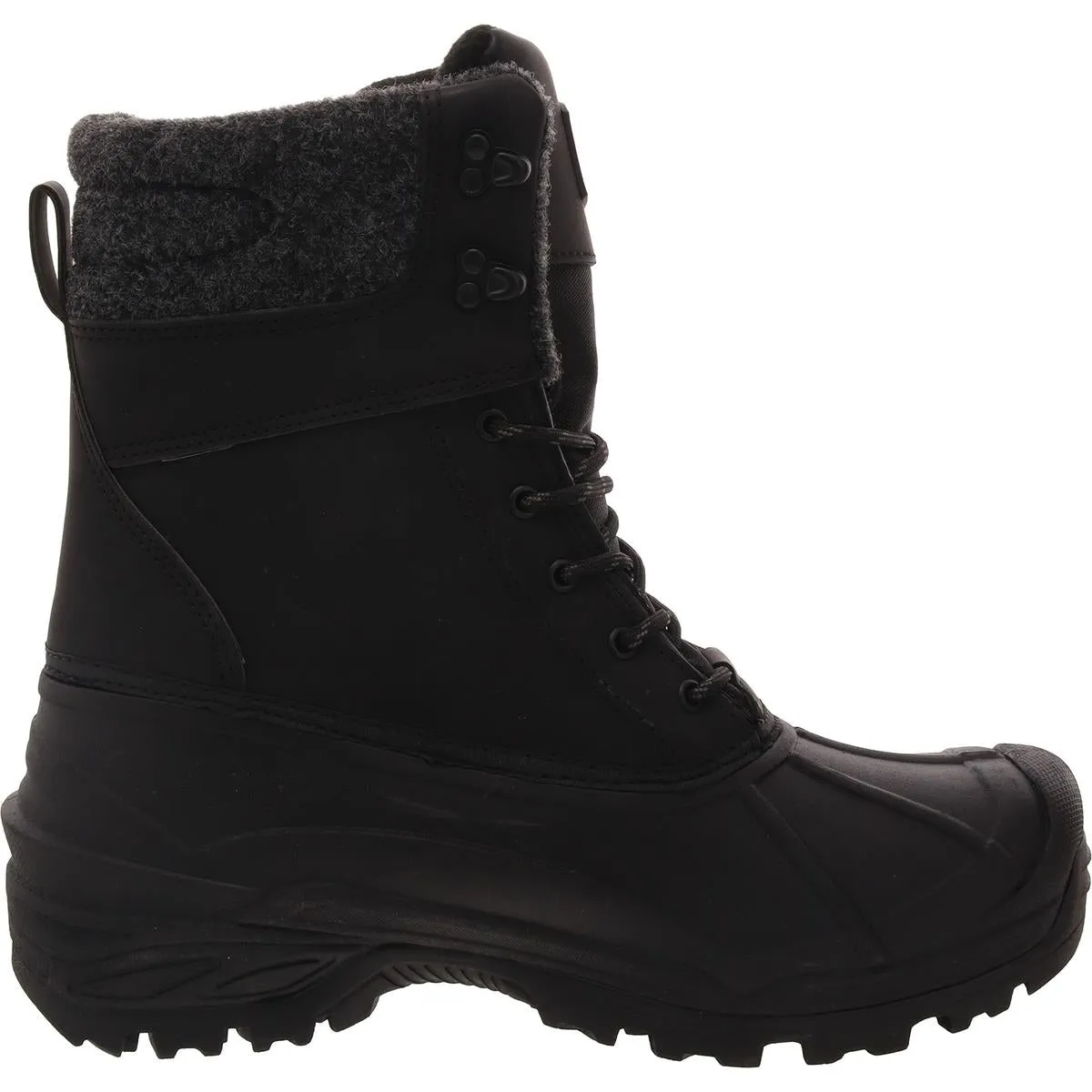 Tasco Mens Two Tone Man Made Winter & Snow Boots
