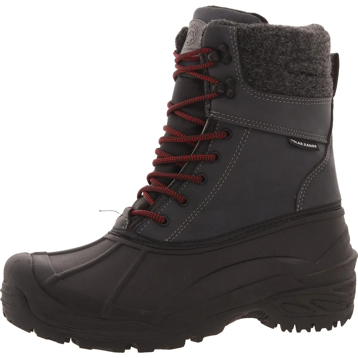 Tasco Mens Two Tone Man Made Winter & Snow Boots