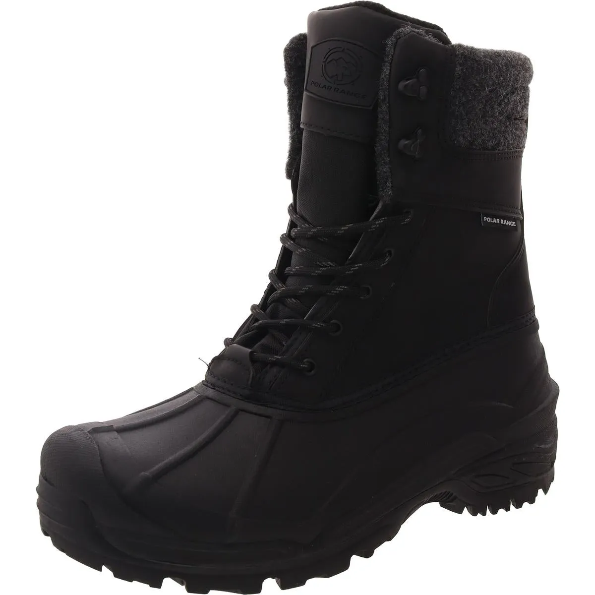 Tasco Mens Two Tone Man Made Winter & Snow Boots