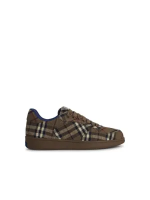 Terrace' Green Polyester Blend Sneakers