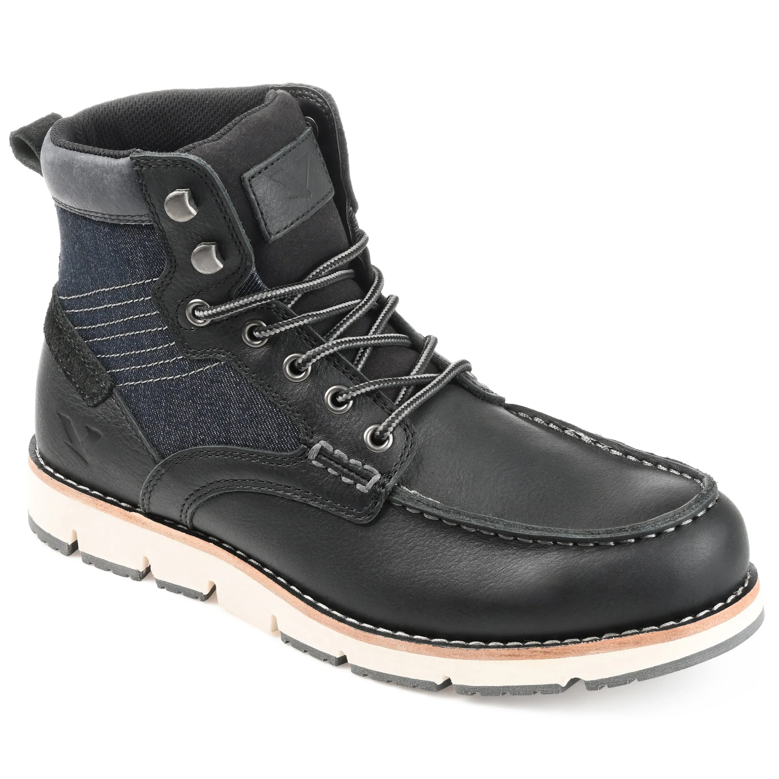 Territory Mack 2.0 Wide Width Cap Moc Toe Ankle Boot