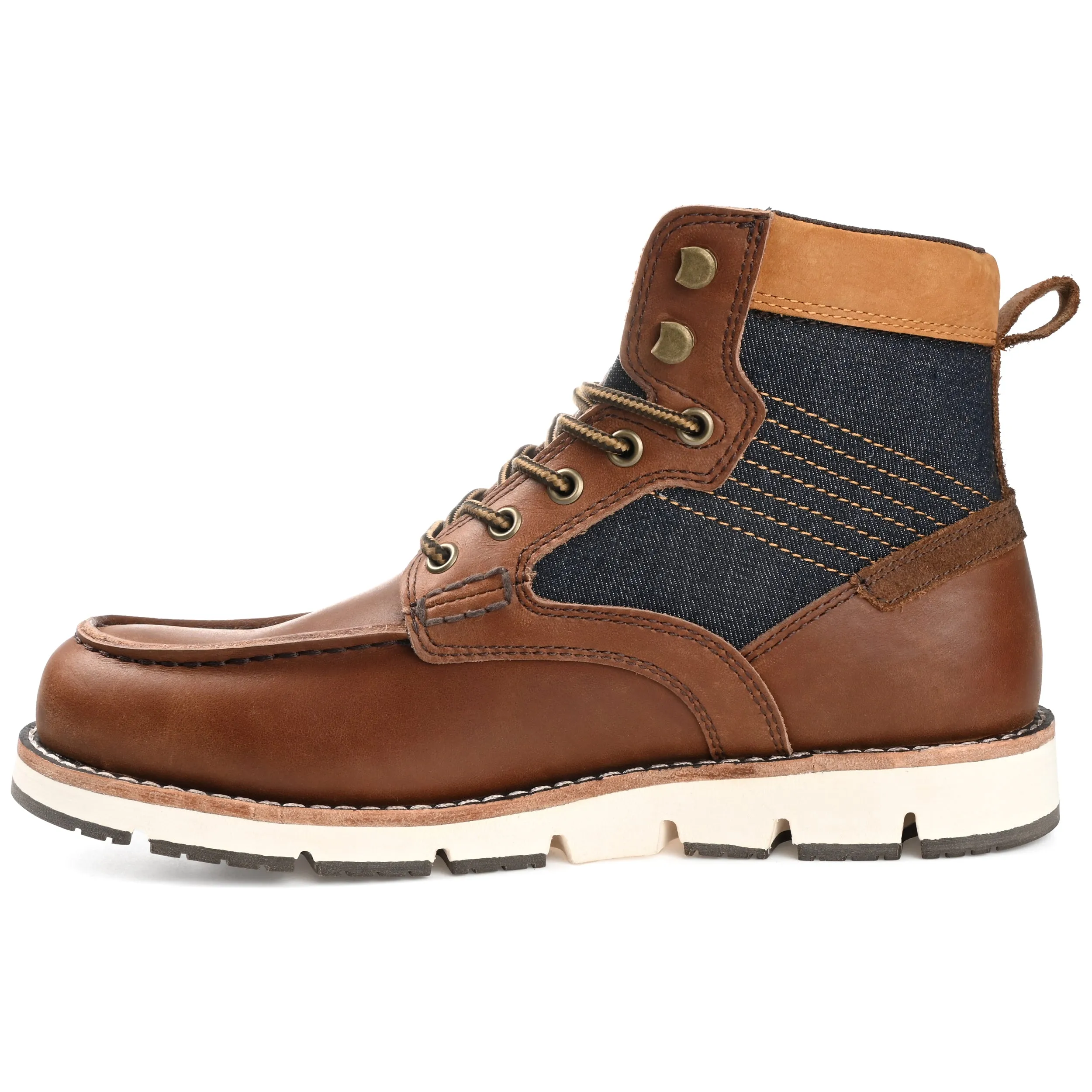 Territory Mack 2.0 Wide Width Cap Moc Toe Ankle Boot
