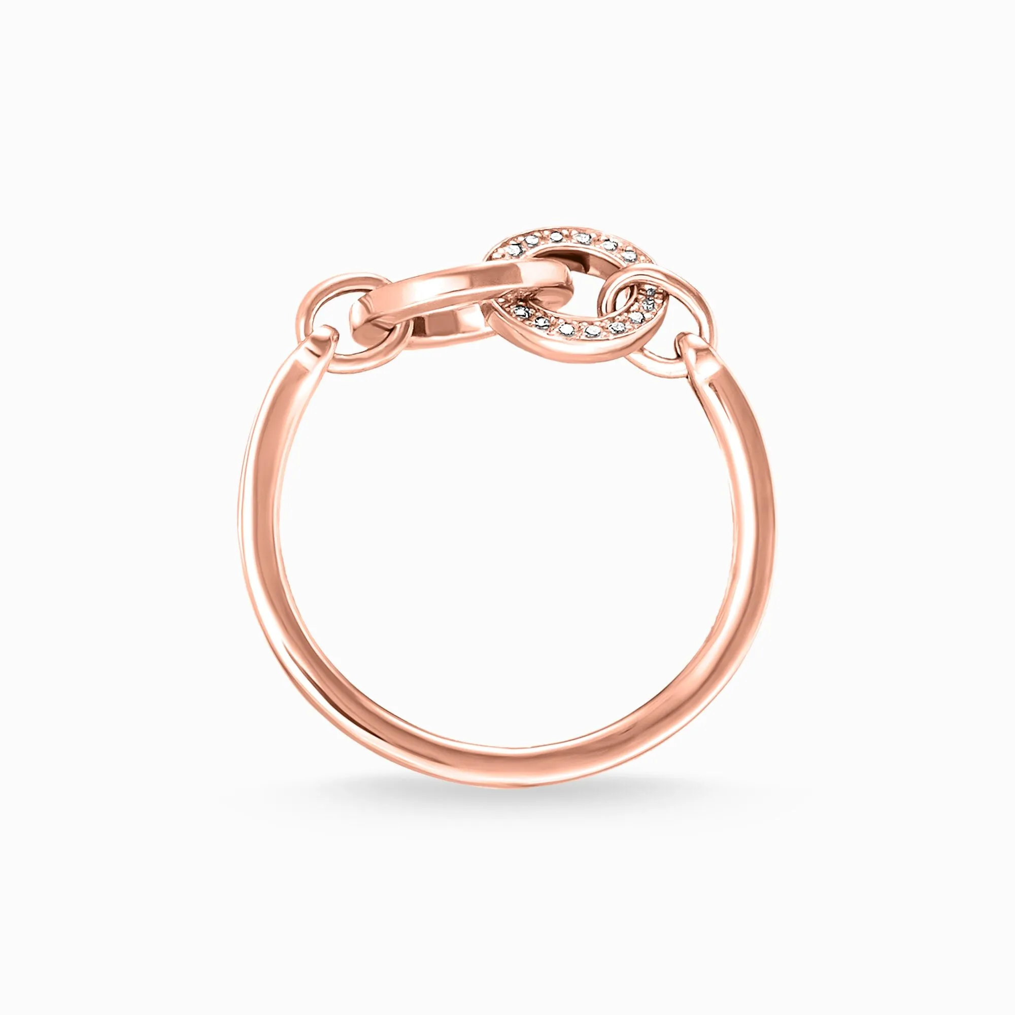 Thomas Sabo Rose Gold Plated Together Ring