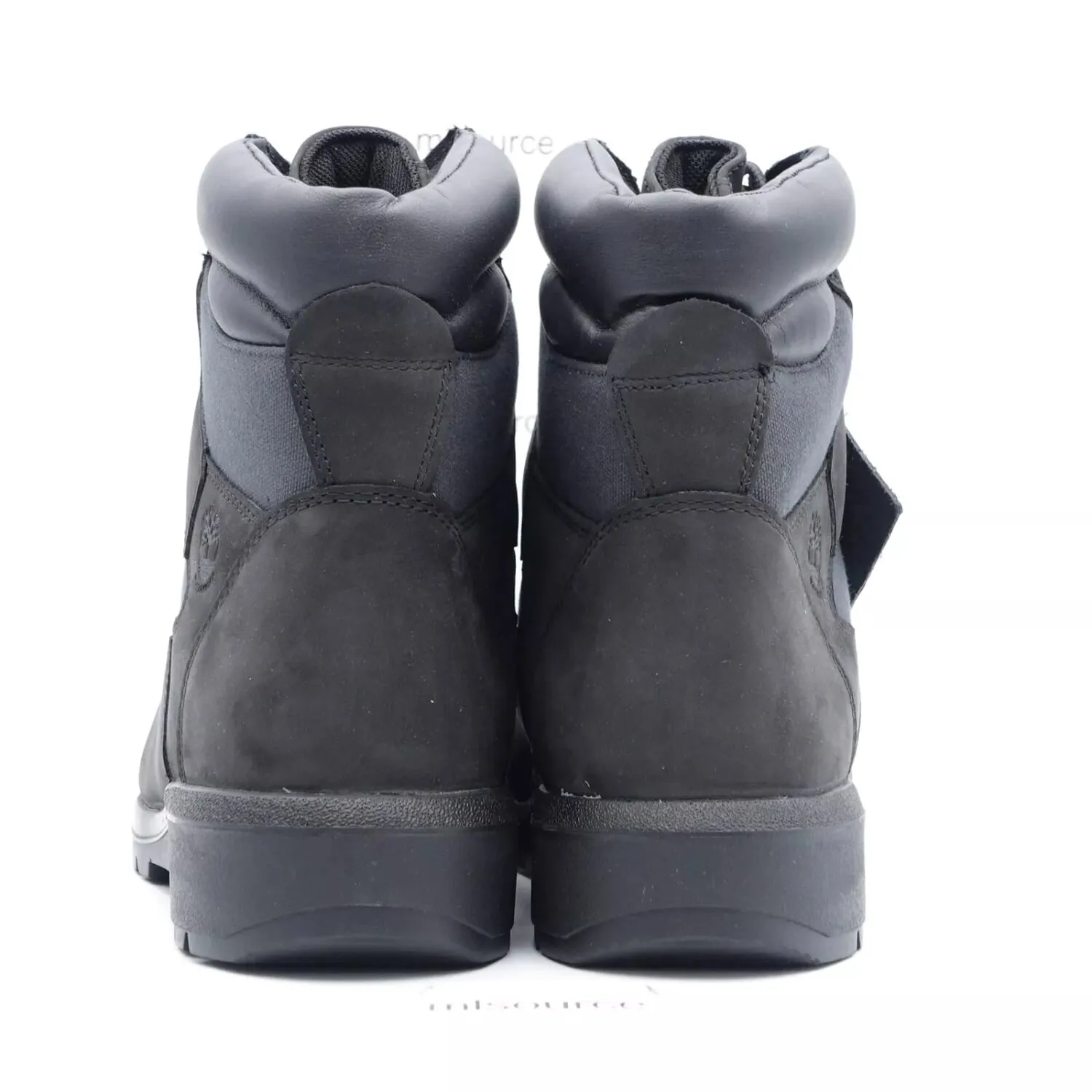 Timberland 6 Inch Waterproof Field Boot Black Nubuck  TB-0A17KC-001 Men's
