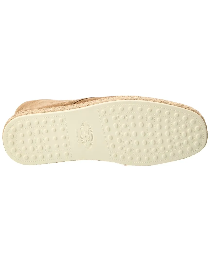 TODs Suede Bootie