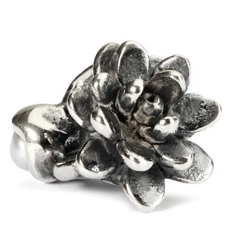 Trollbeads Bead Water Lilies of July Silver
