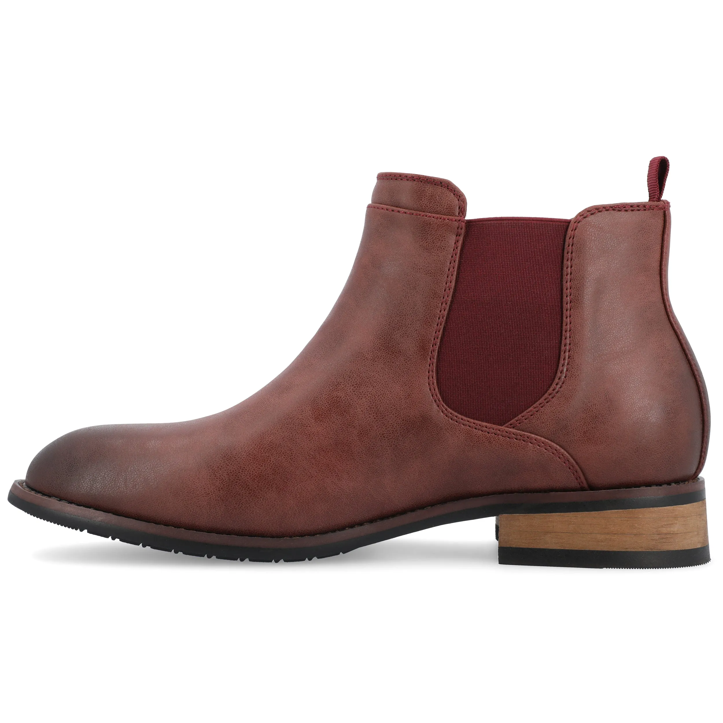 Vance Men's Landon Wide Width Chelsea Dress Boot