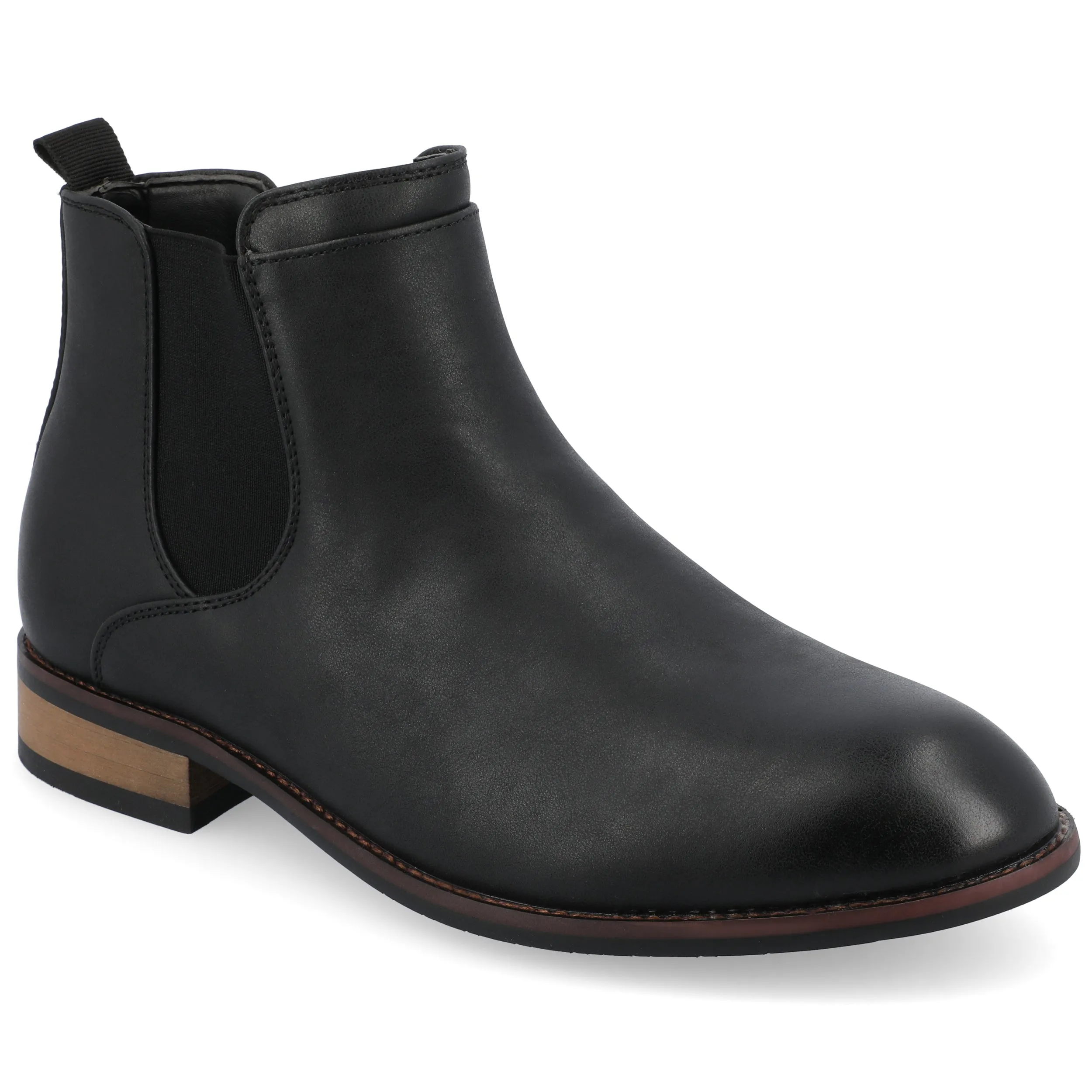 Vance Men's Landon Wide Width Chelsea Dress Boot
