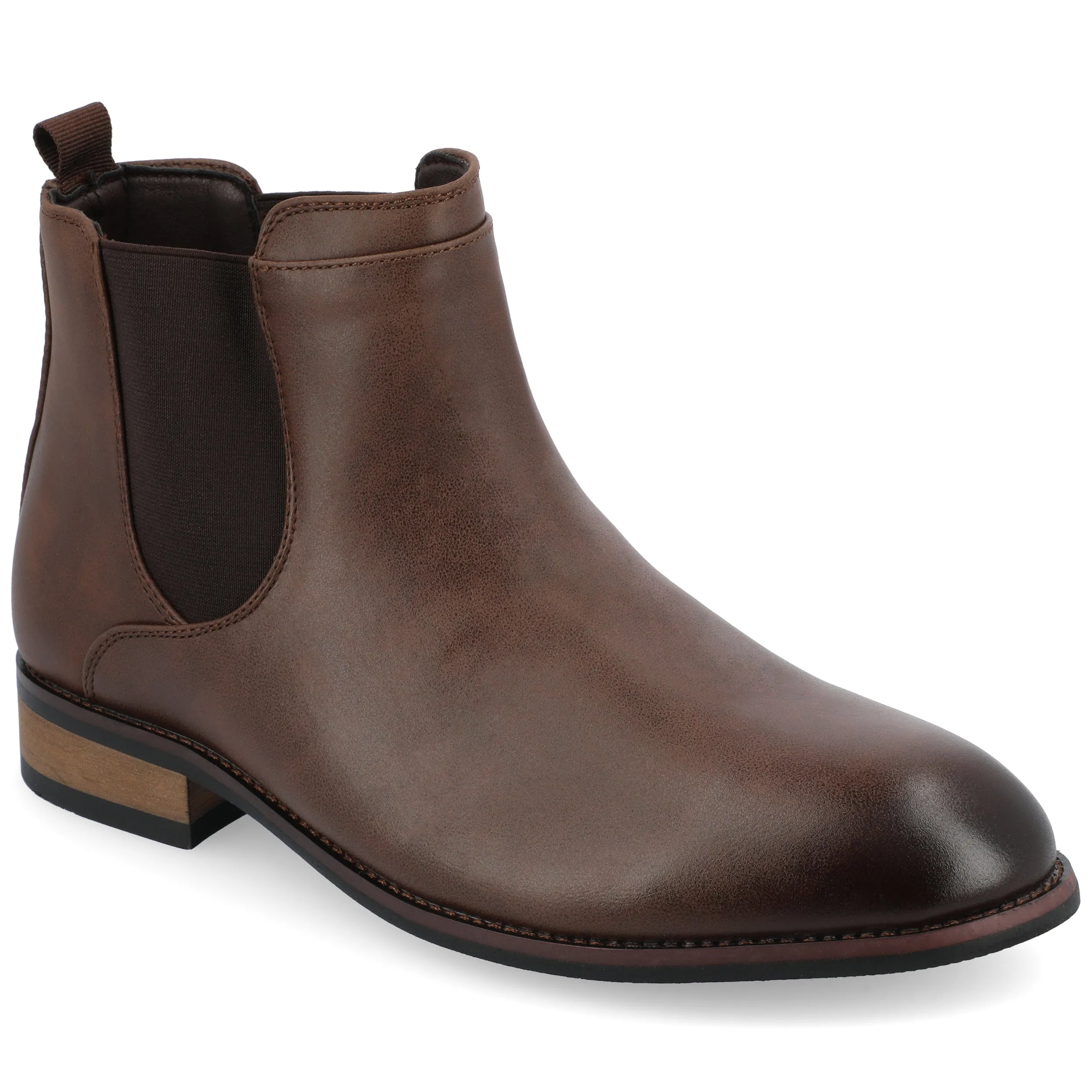 Vance Men's Landon Wide Width Chelsea Dress Boot
