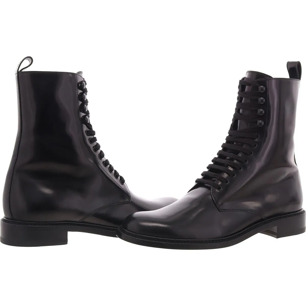 Vaughn 20 Mens Lace-Up Leather Combat & Lace-Up Boots