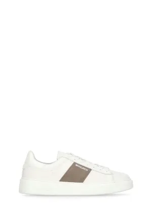 White Classic Court Sneakers