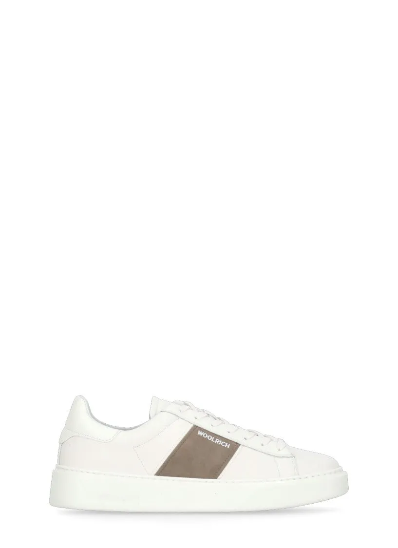 White Classic Court Sneakers