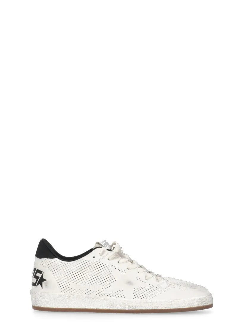 White Hf Ball Star Sneakers