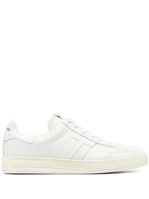 White Leather Sneakers