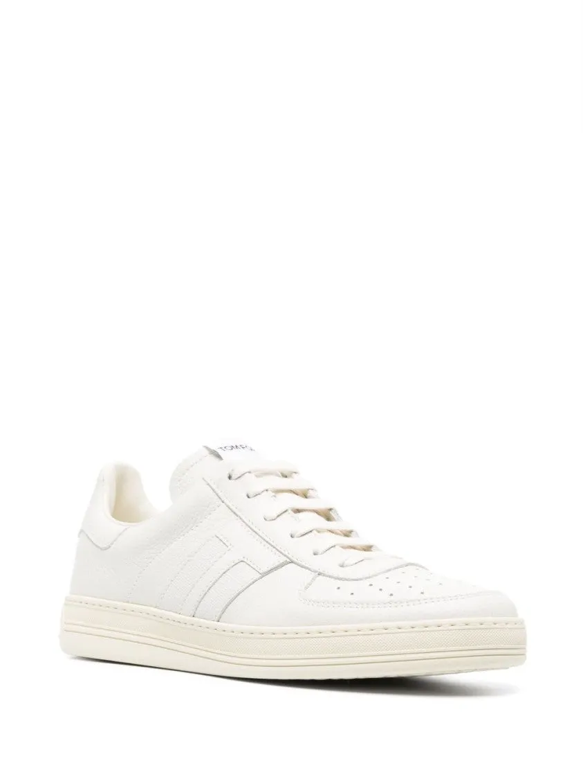 White Leather Sneakers