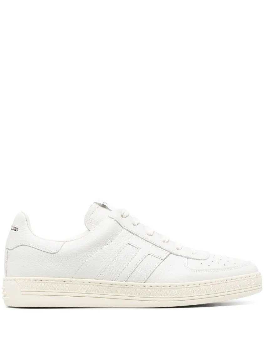 White Leather Sneakers