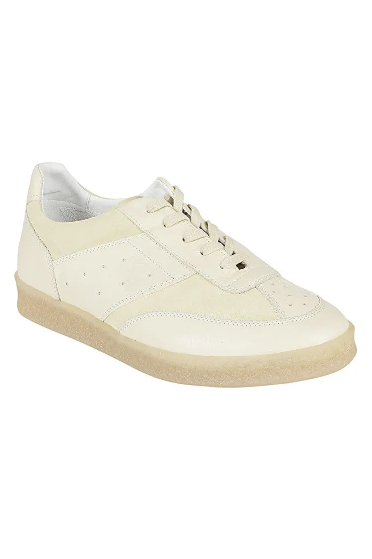 White Leather Sneakers
