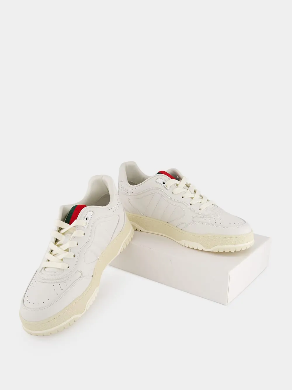 White Re-Web Sneakers