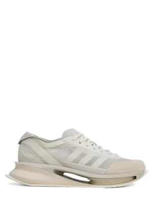 White Sneakers With Signature 3-Stripes Logo