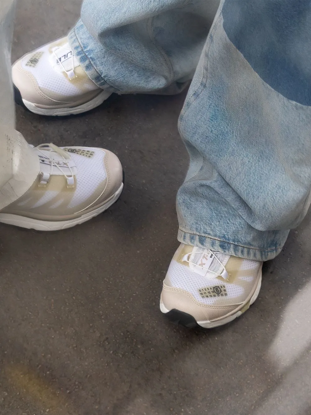 White XT Mule 4 Mule Sneakers