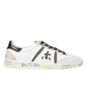 Women Bonnie 6544 Sneaker In Black/white/snakeskin