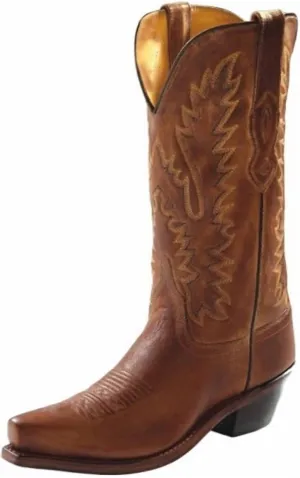 Women's Cowboy Boots In Antique Tan