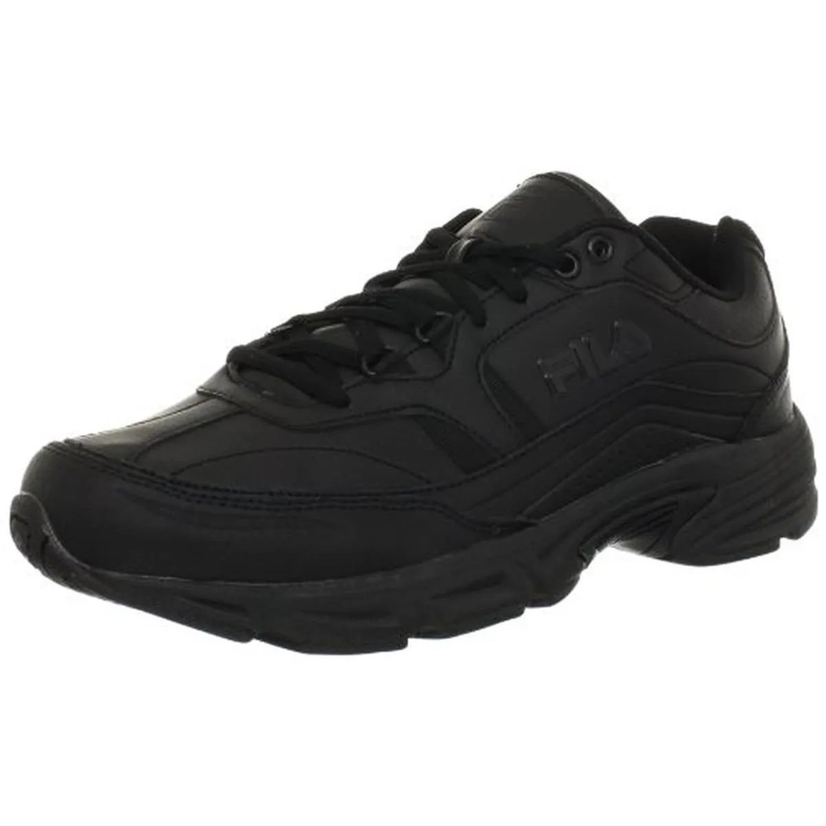 Workshift Mens Leather Memory Foam Running, Cross Training Shoes